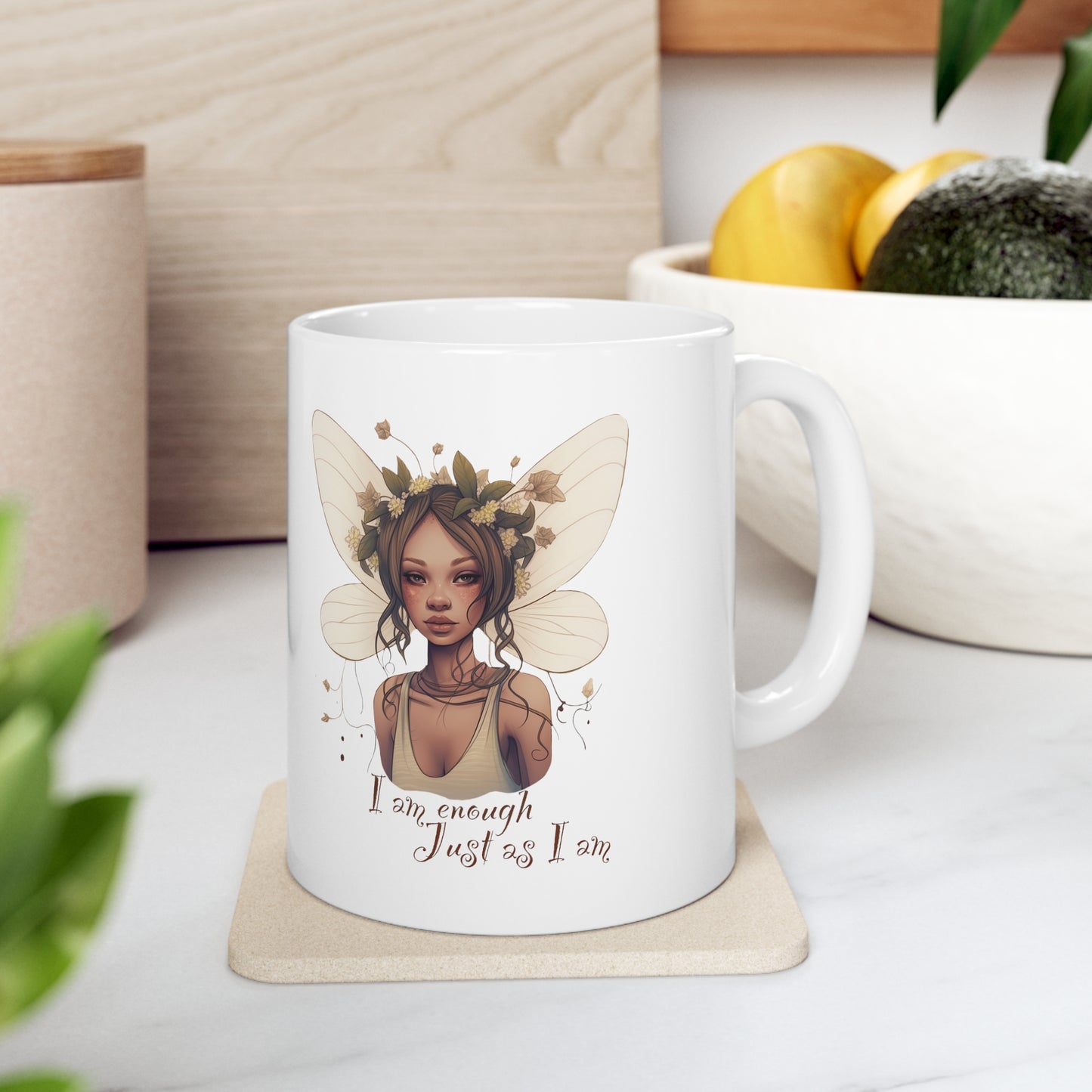 I Am Enough - Orla the Woodland Fairy Ceramic Mug 11oz