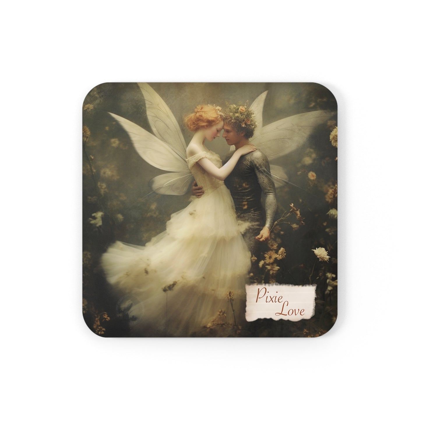 Pixie Love Corkwood Coaster Set